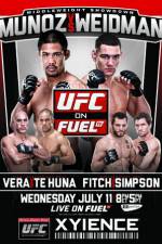 Watch UFC on FUEL 4: Munoz vs. Weidman Vodly