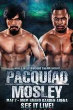Watch WBO Boxing Manny Pacquiao vs Shane Mosley Vodly
