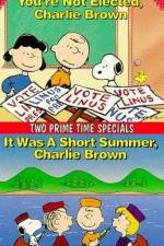 Watch You're Not Elected Charlie Brown Vodly