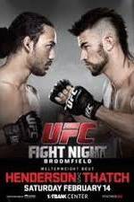 Watch UFC Fight Night 60 Henderson vs Thatch Vodly