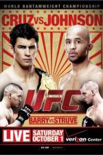 Watch UFC on Versus 6 Cruz vs Johnson Vodly