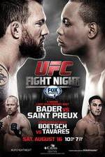 Watch UFC Fight Night 47: Bader Vs. Preux Vodly