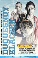 Watch BAMMA 18: Duquesnoy vs. Klaczek Vodly