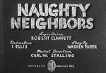 Watch Naughty Neighbors (Short 1939) Vodly