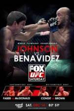 Watch UFC On Fox Johnson vs Benavidez II Vodly