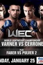 Watch WEC 38 Varner vs Cerrone Vodly