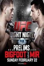 Watch UFC Fight Night 61 Bigfoot vs Mir Prelims Vodly