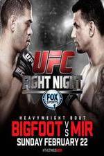 Watch UFC Fight Night 61 Bigfoot vs Mir Vodly