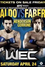 Watch WEC 48 Aldo vs Faber Vodly