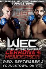 Watch WEC 43 Cerrone vs. Henderson Vodly