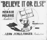 Watch Believe It or Else (Short 1939) Vodly