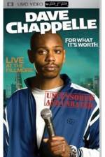 Watch Dave Chappelle For What It's Worth Vodly