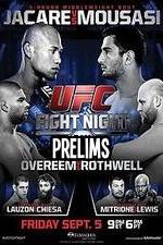 Watch UFC Fight Night 50 Prelims Vodly