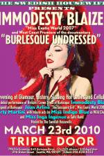 Watch Burlesque Undressed Vodly