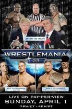 Watch WrestleMania 23 Vodly