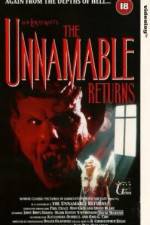 Watch The Unnamable II: The Statement of Randolph Carter Vodly