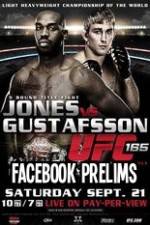 Watch UFC 165 Facebook Prelims Vodly