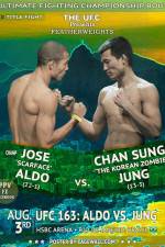 Watch UFC 163 Ald ovs Korean Zombie. Vodly