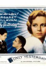 Watch Only Yesterday Vodly