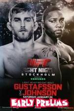 Watch UFC on Fox 14 Gustafsson vs Johnson Early Prelims Vodly