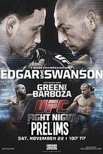 Watch UFC Fight Night 57: Edgar vs. Swanson Preliminaries Vodly