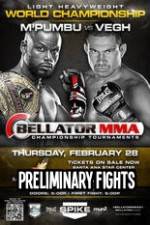 Watch Bellator 91 Preliminary Fights Vodly