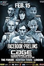 Watch Cage Warriors 64 Facebook Preliminary Fights Vodly