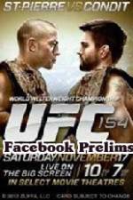 Watch UFC 154 St.Pierre vs Condit Facebook Prelims Vodly