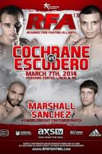 Watch RFA 13: Escudero vs Cochrane Vodly