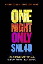 Watch Saturday Night Live 40th Anniversary Special Vodly