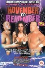Watch ECW November 2 Remember 97 Vodly