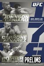 Watch UFC 178 Prelims Vodly