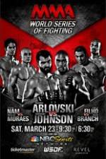 Watch World Series of Fighting 2 Arlovski vs Johnson Vodly