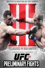 Watch UFC 166: Velasquez vs. Dos Santos III Preliminary Fights Vodly