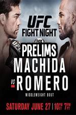 Watch UFC Fight Night 70: Machida vs Romero Prelims Vodly