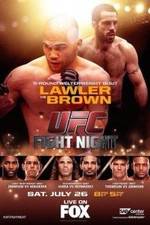 Watch UFC on Fox 12: Lawler vs. Brown Vodly