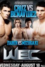 Watch WEC 50 : Cruz Vs Benavidez Vodly